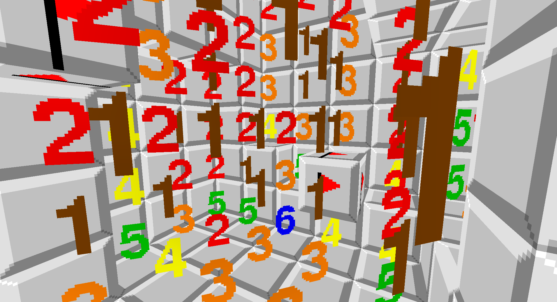 Minesweeper in Minetest