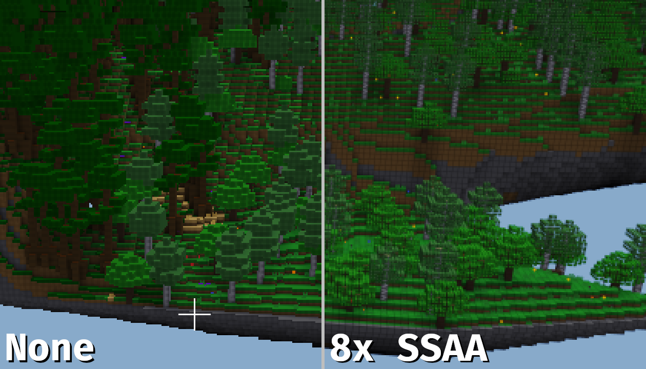 A magnified screenshot showing how anti-aliasing smooths pixels (rollerozxa)